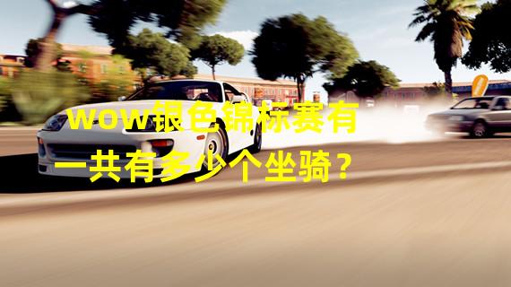 wow银色锦标赛有一共有多少个坐骑？