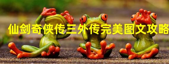 仙剑奇侠传三外传完美图文攻略