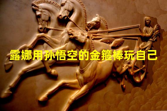 露娜用孙悟空的金箍棒玩自己