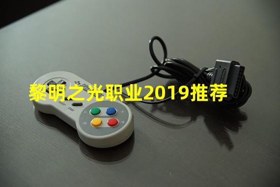 黎明之光职业2019推荐