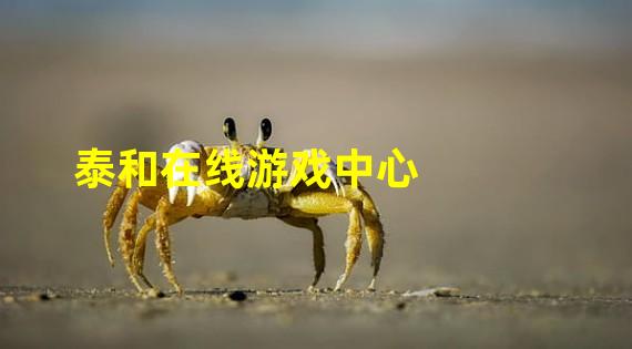 泰和在线游戏中心